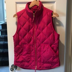 Pink J. Crew Vest